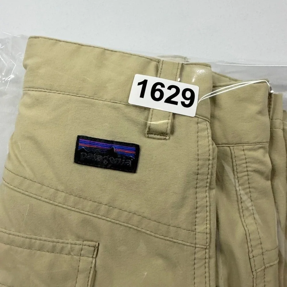 Patagonia Rock Craft Hiking Pants Mens 40x30 Tan Stretch Cargo Outdoor‎ Straight
